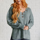 Lakeside View Drop Shoulder Sweater in Sage Tops   