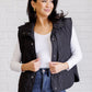 Layering Queen Quilted Puffer Vest in Black Layers   