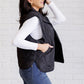 Layering Queen Quilted Puffer Vest in Black Layers   