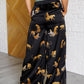 Legendary in Leopard Satin Wide Leg Pants Bottoms   