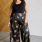 Legendary in Leopard Satin Wide Leg Pants Bottoms   