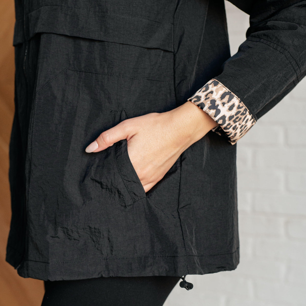 Let's Get Wild Hooded Windbreaker - Three Mad Hatters Mercantile 
