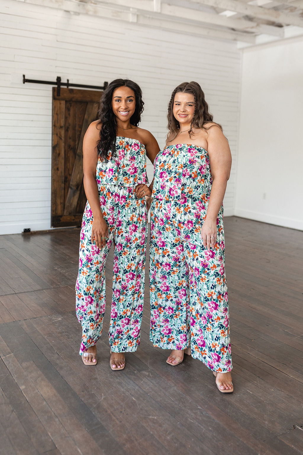 Life of the Party Floral Jumpsuit in Green Jumpsuits & Rompers   