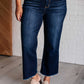 Madeline High Rise Cropped Wide Leg Jeans Womens Cropped Wide Leg Jeans   