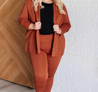 Magic 3/4 Blazer in Rust