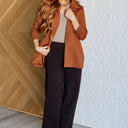 Magic 3/4 Blazer in Rust