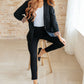 Every Day Blazer in Black Layers   