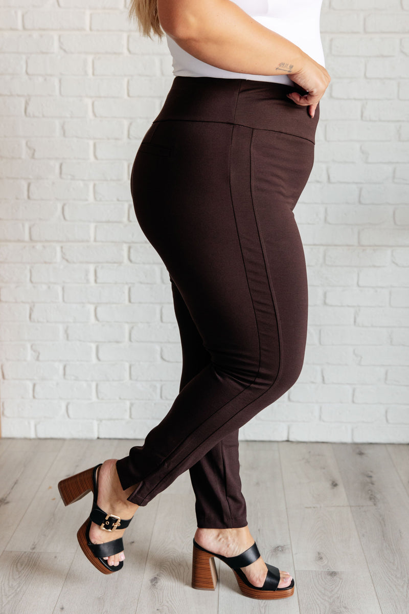 Magic Skinny 28" Pants in Chocolate Womens Bottoms   