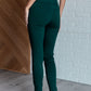 Magic Skinny 28" Pants in Hunter Green Womens Bottoms   