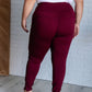 Magic Skinny 28" Pants in Wine Bottoms   