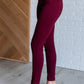 Magic Skinny 28" Pants in Wine Bottoms   