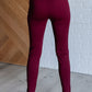 Magic Skinny 28" Pants in Wine Bottoms   