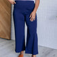 Magic Wide Leg Crop Pants in Navy Bottoms   