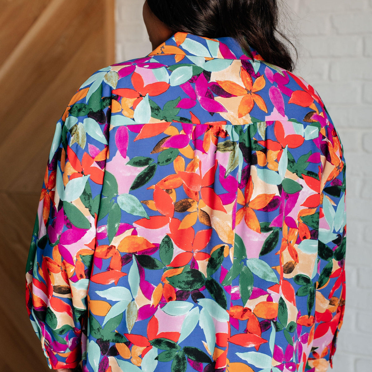Make Like a Tree and Leaf Button Up Blouse - Three Mad Hatters Mercantile 