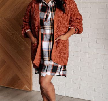 Make it Right Plaid Shirt Dress