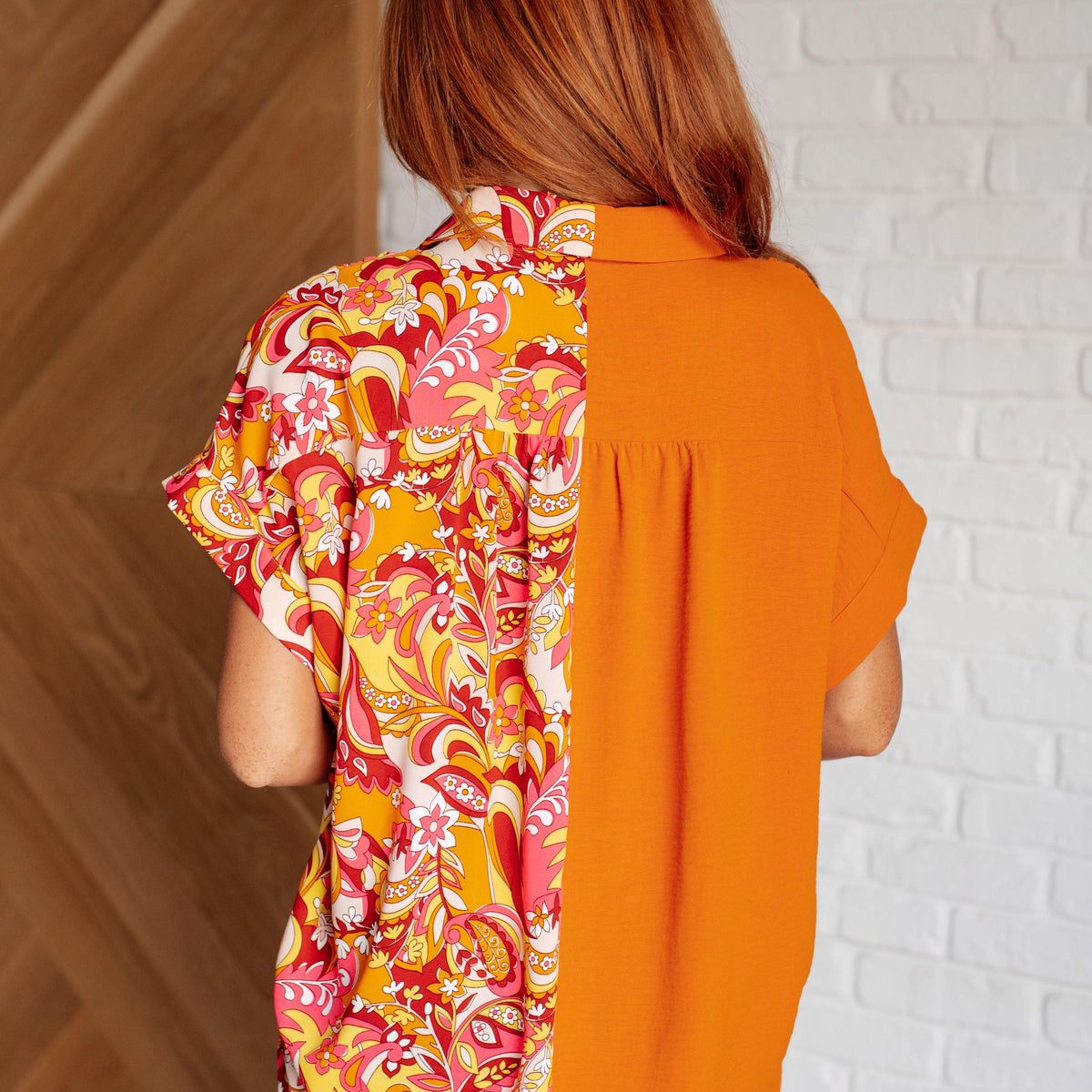 Two Sides To The Story Blouse - Three Mad Hatters Mercantile 