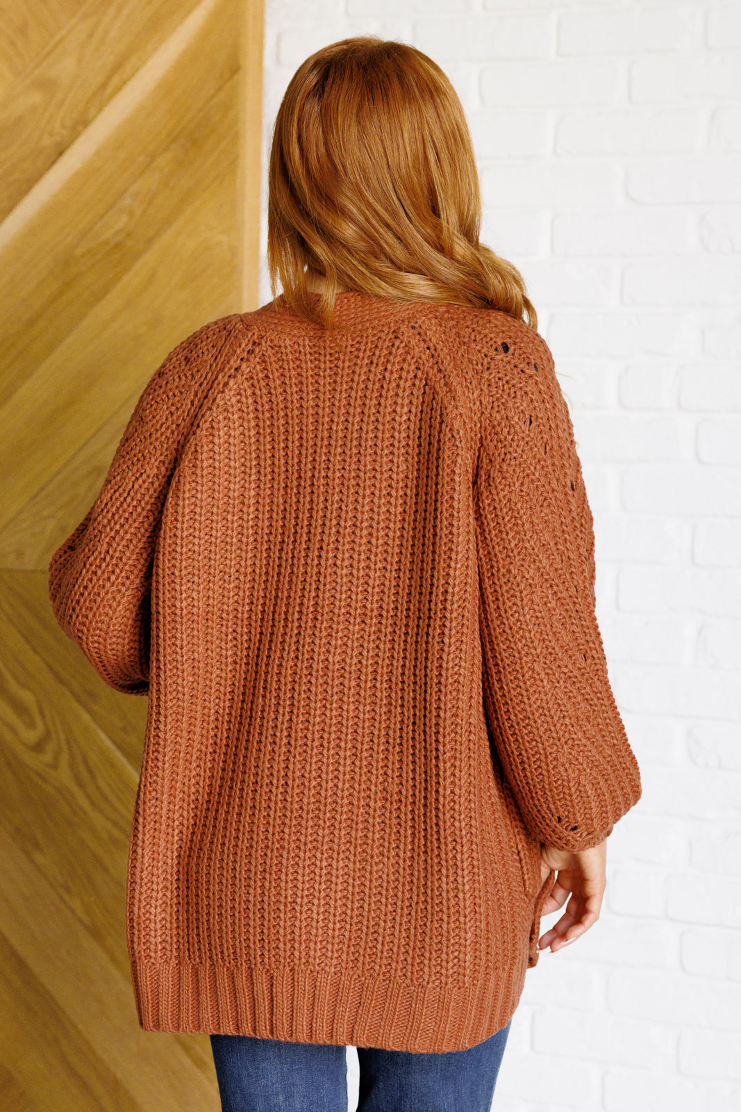 Maybe Monday Cardigan in Chestnut Layers   