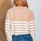 Memorable Moment Striped Sweater Tops