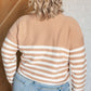 Memorable Moment Striped Sweater Tops