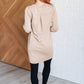 Milan Travel Shift Dress in Khaki Dresses   