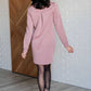 Milan Travel Shift Dress in Mauve Dresses   