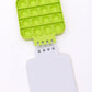 Mini Pop It Notebook in Green Kids   