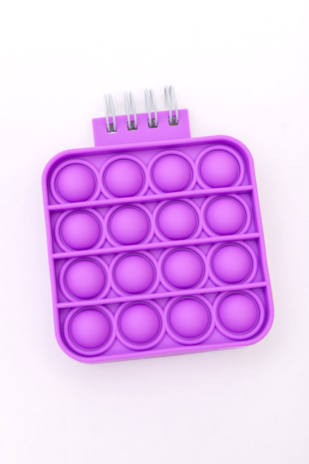 Mini Pop It Notebook in Purple Kids   