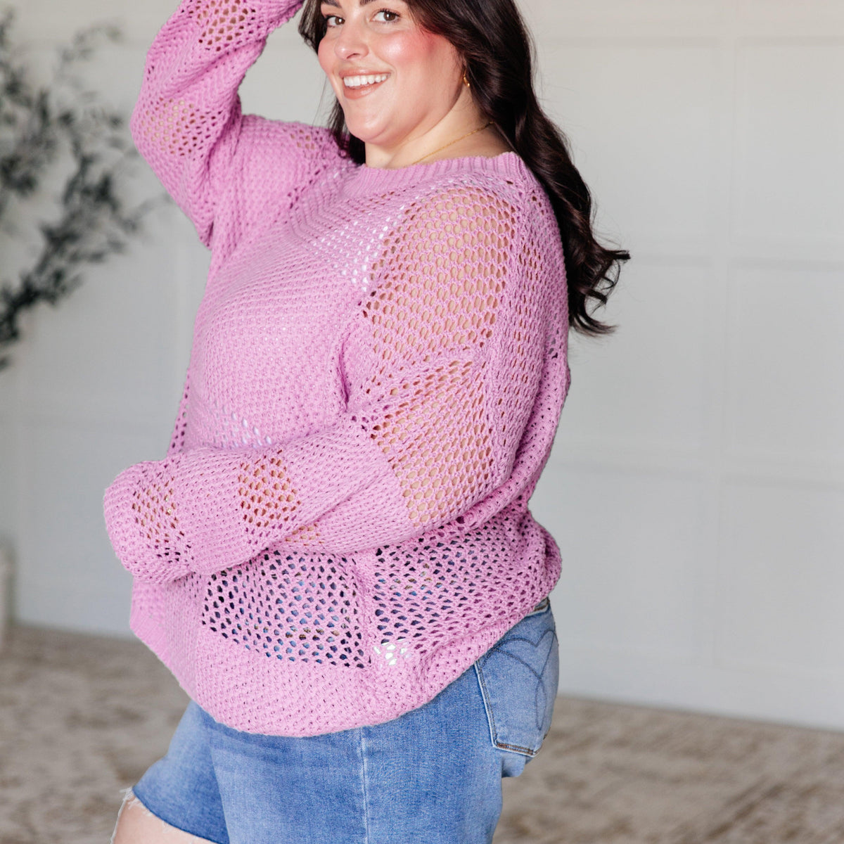 My Latest Love Loose Knit Sweater - Three Mad Hatters Mercantile 