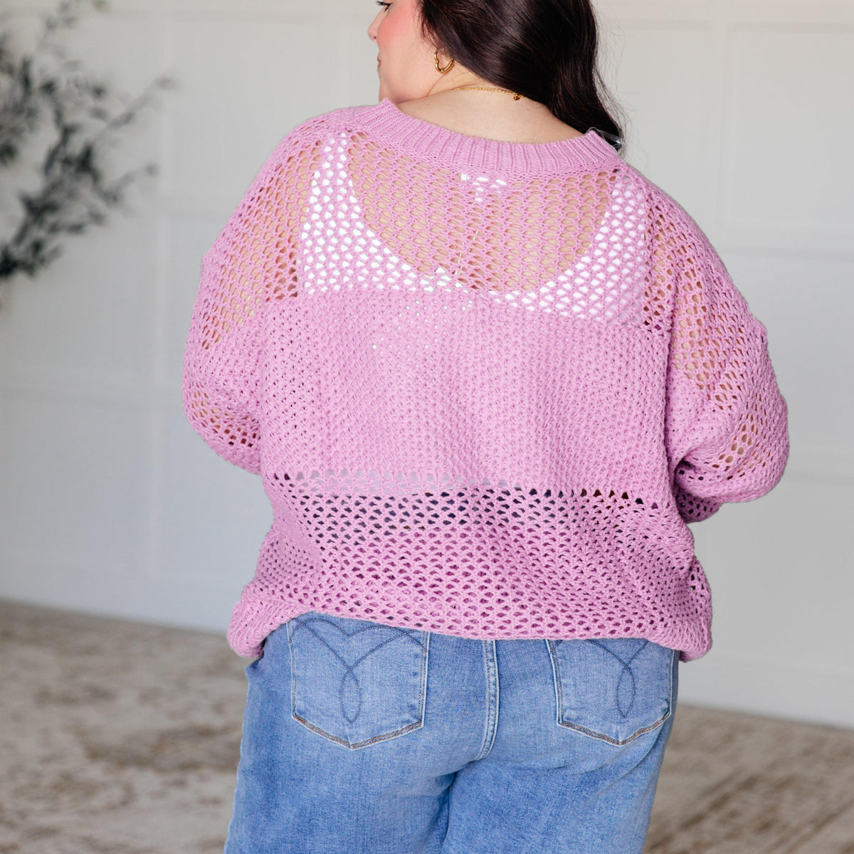 My Latest Love Loose Knit Sweater - Three Mad Hatters Mercantile 