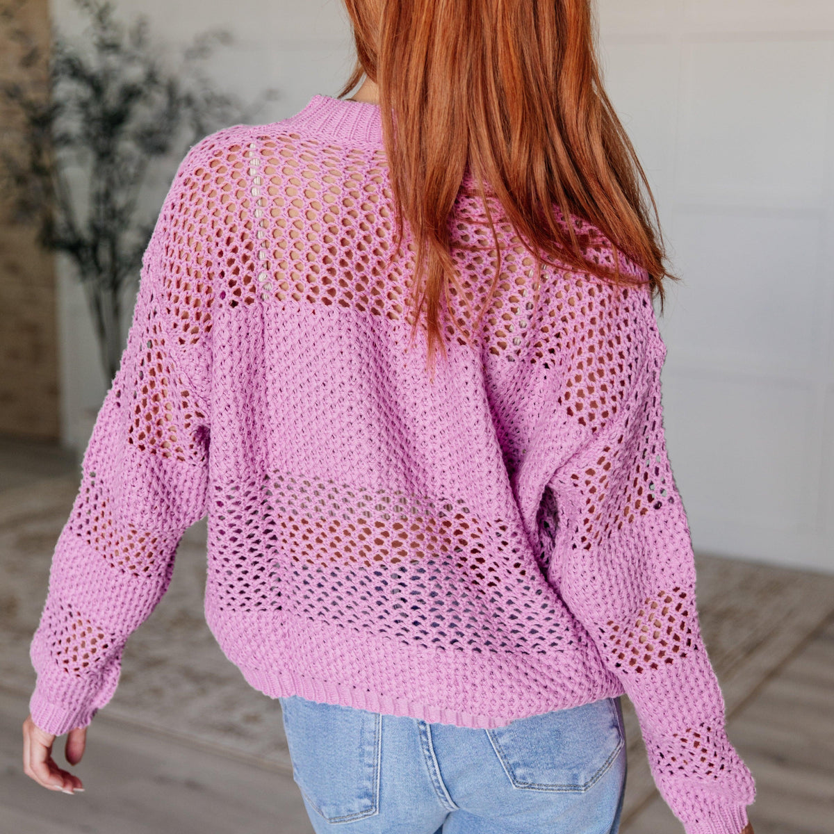 My Latest Love Loose Knit Sweater - Three Mad Hatters Mercantile 
