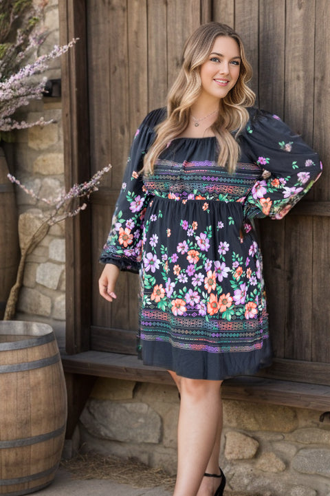 Napa Charm Dress Womens Midi Dress