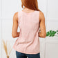 Never Second Best V-Neck Blouse in Peach Womens Tank Tops   