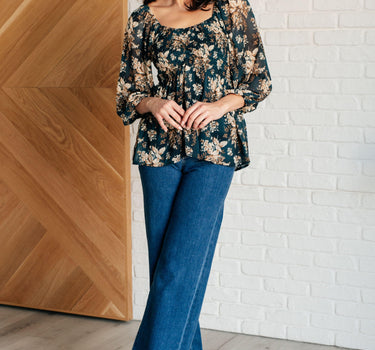 New Beginnings Square Neck Blouse