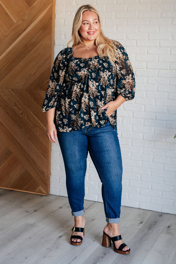 New Beginnings Square Neck Blouse Blouses   