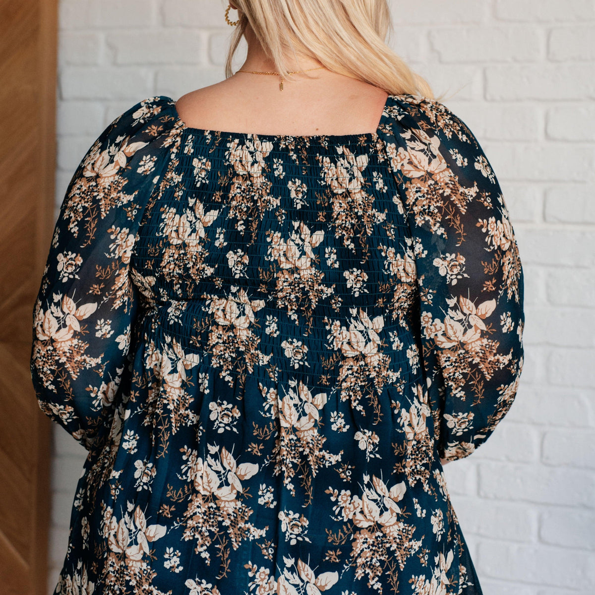 New Beginnings Square Neck Blouse - Three Mad Hatters Mercantile 