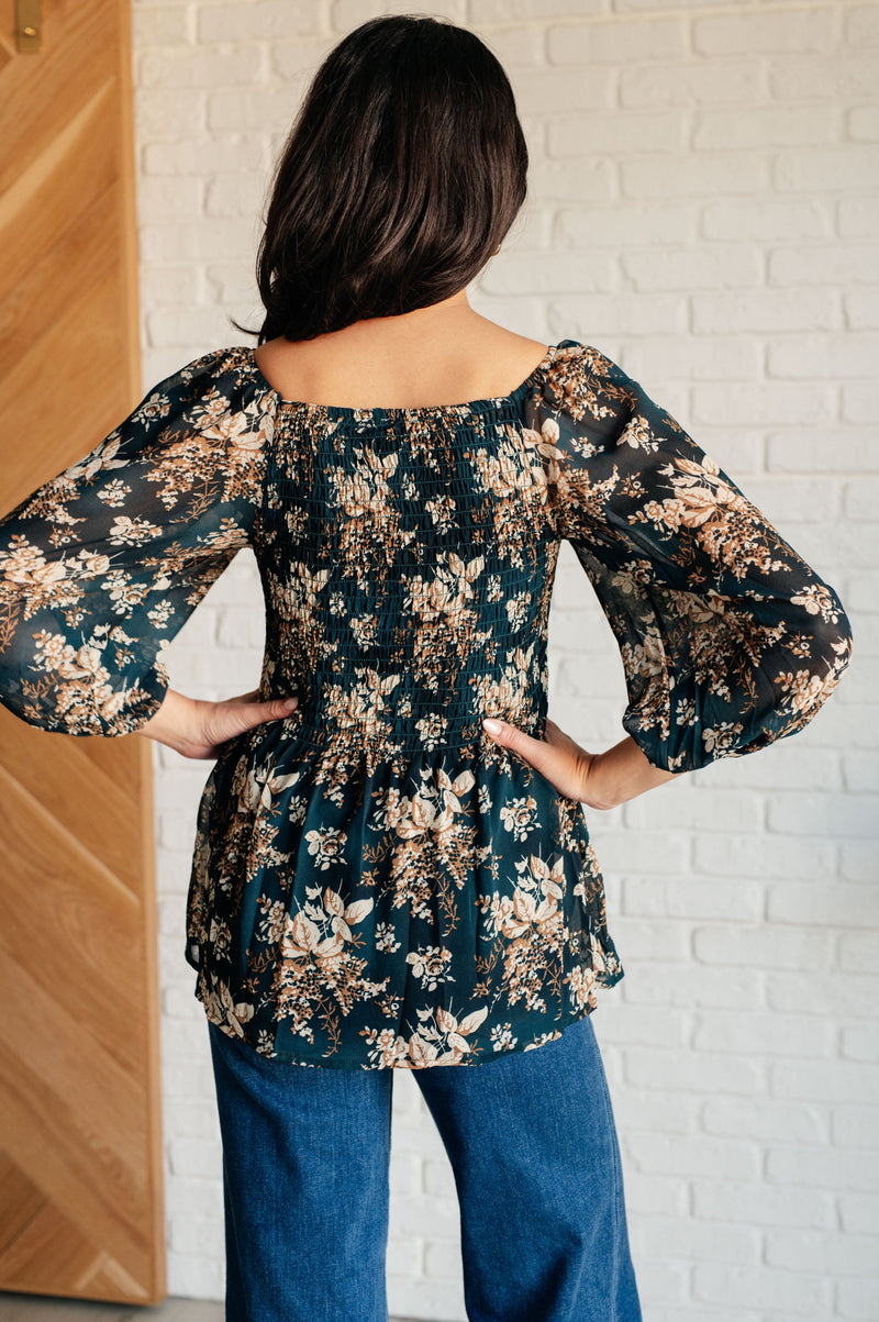 New Beginnings Square Neck Blouse Blouses   