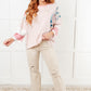 New Chapter Floral Color Block Patchwork Top Tops