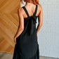 Nightlife Tie Back Maxi Dress Womens Dresses   