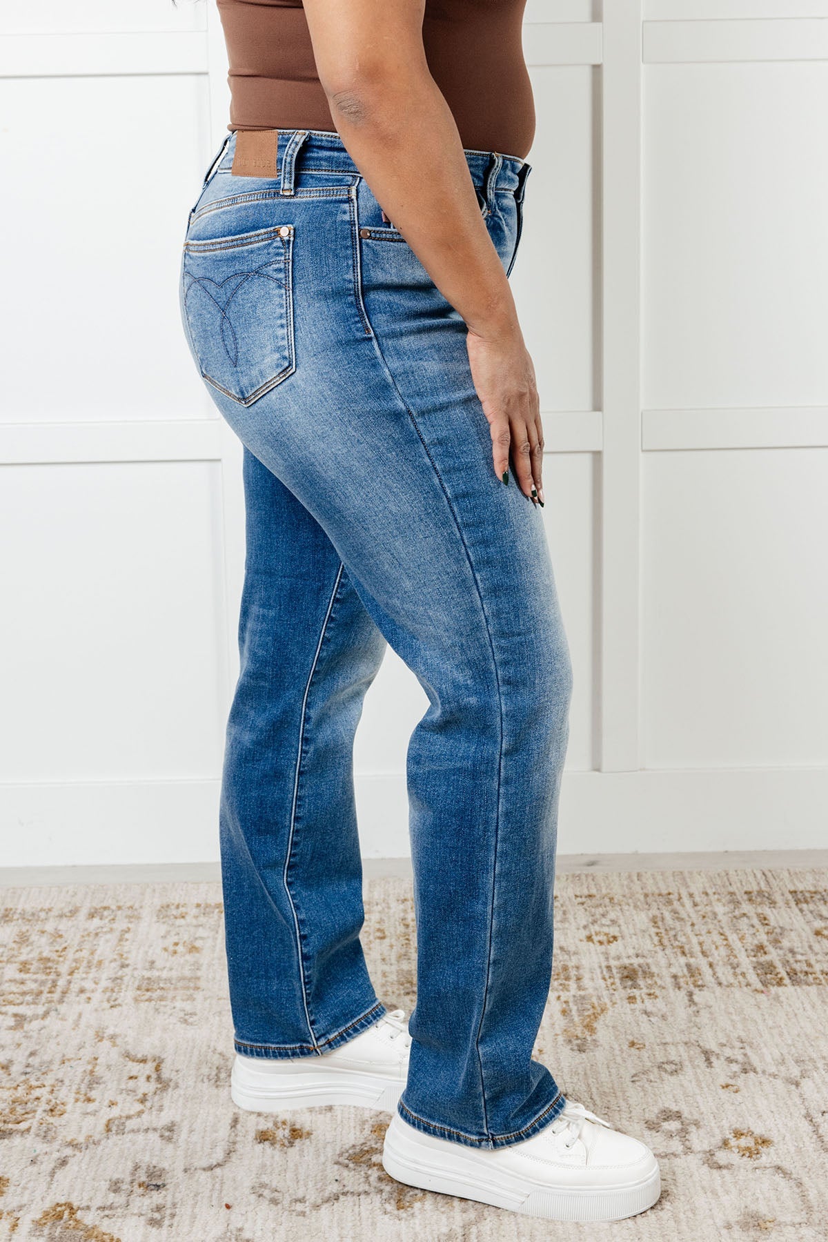 Nivea Vintage Wash Thermal Straight Jeans Denim