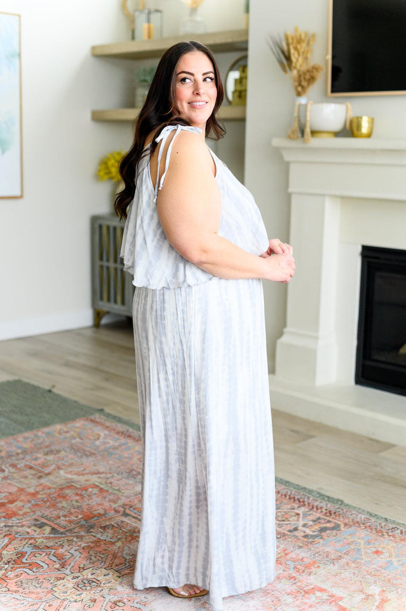 No More Grey Skies Maxi Dress - Three Mad Hatters Mercantile 