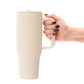 No Spill 40oz Tumbler in Off White Home