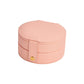 Circular Travel Jewelry Case in Pink Home & Decor   