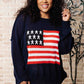 Oh Say Can You See Lightweight Pullover Womens Tops   