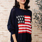 Oh Say Can You See Lightweight Pullover Womens Tops   