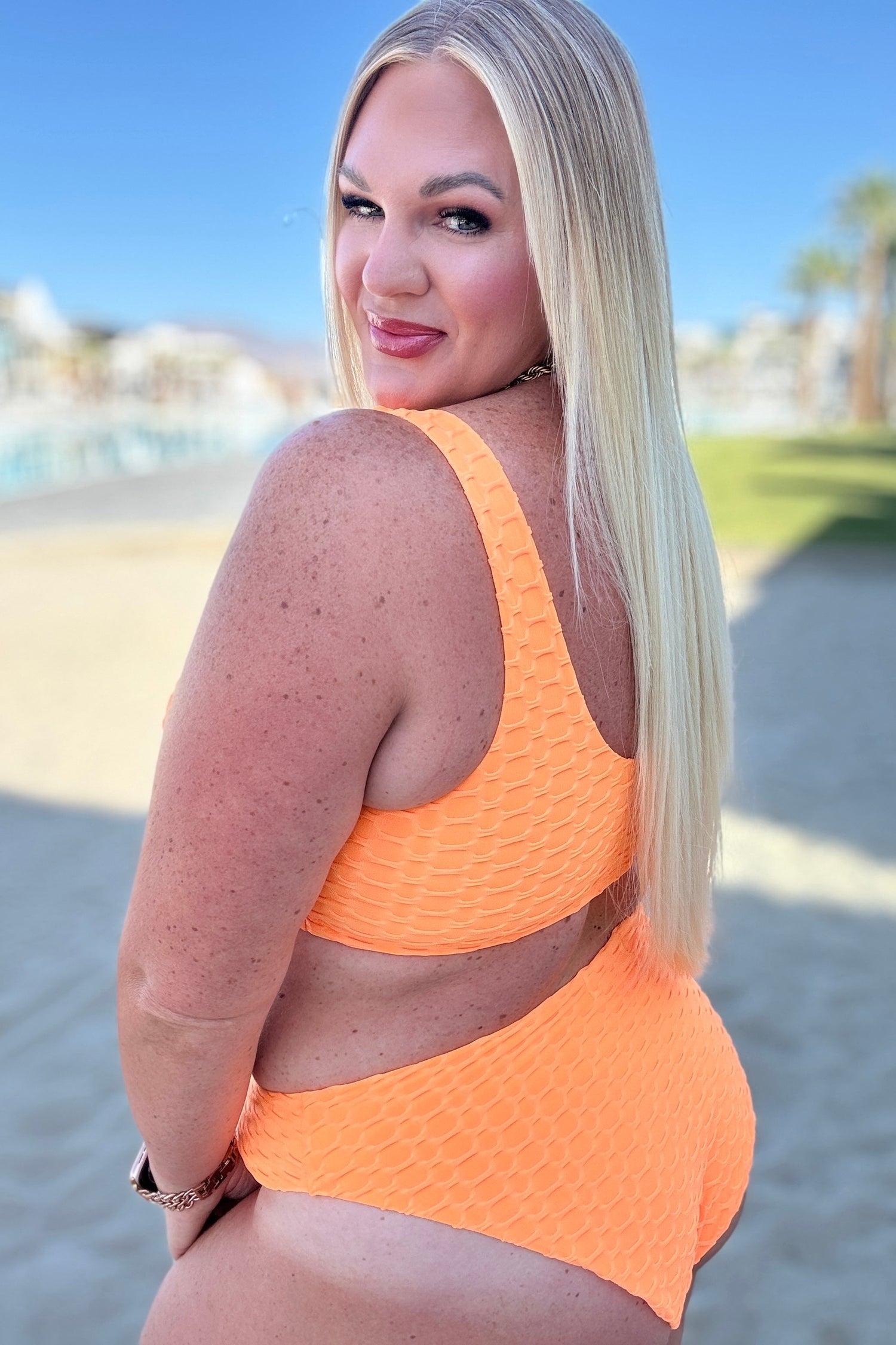 Oh So Orange Swim Bottoms Swimwear   