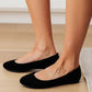 On Your Toes Ballet Flats in Black Shoes   