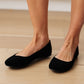 On Your Toes Ballet Flats in Black Shoes   