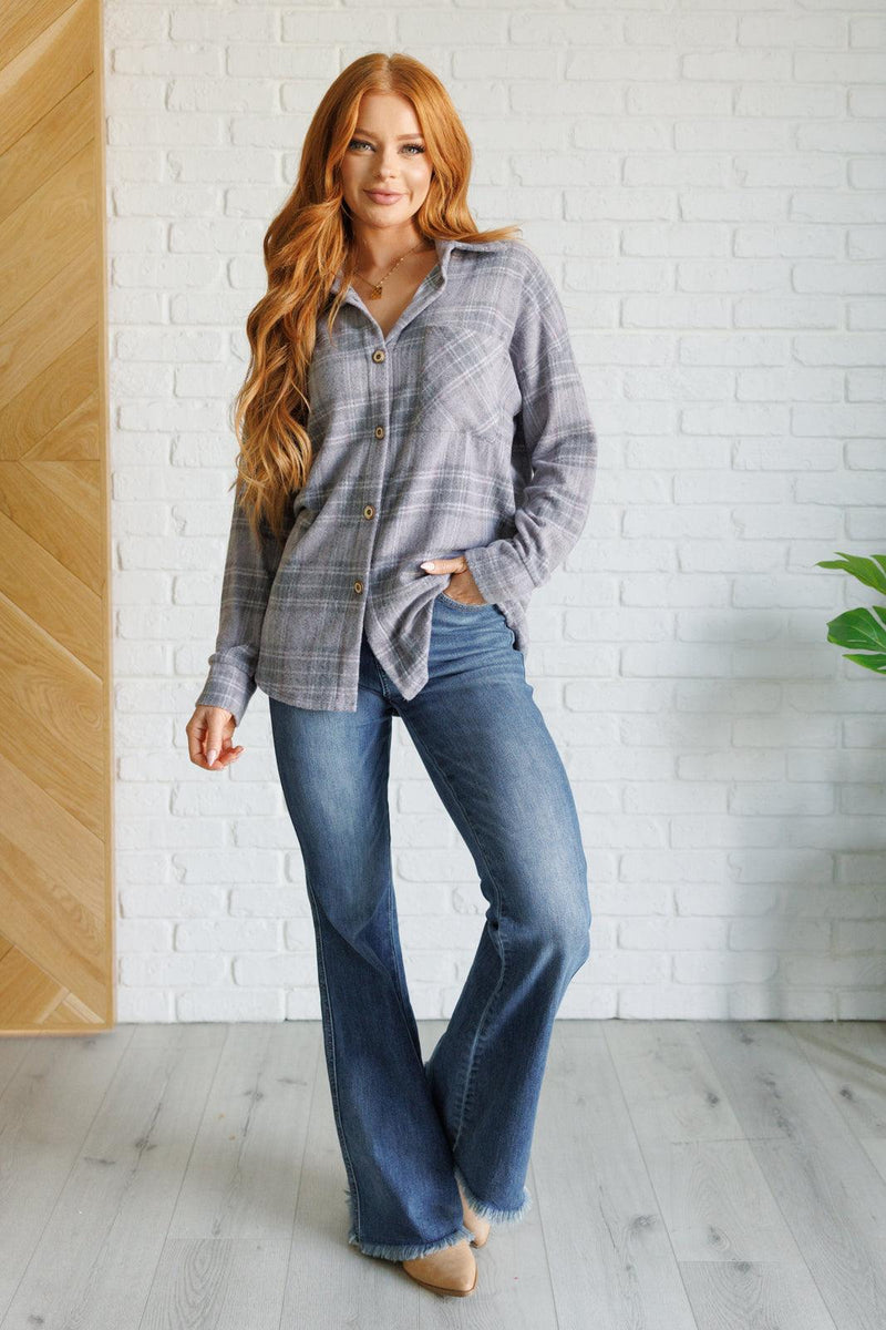 Out of the Way Plaid Button Up - Three Mad Hatters Mercantile 
