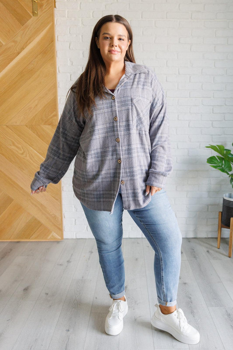 Out of the Way Plaid Button Up - Three Mad Hatters Mercantile 