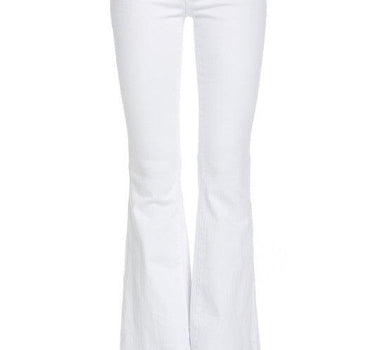 Mid-Rise Classic Five-Pocket Flare Jeans